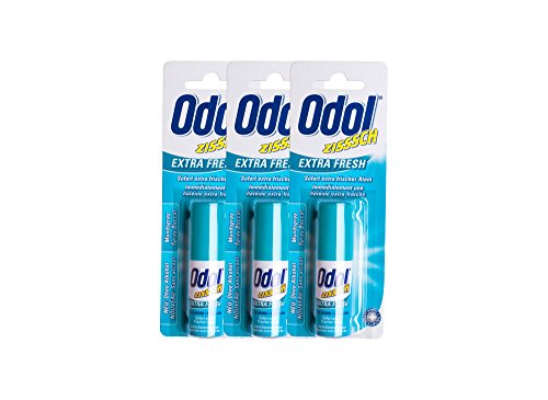 Odol-med 3 Odol Lot de 3 sprays buccaux extra frais